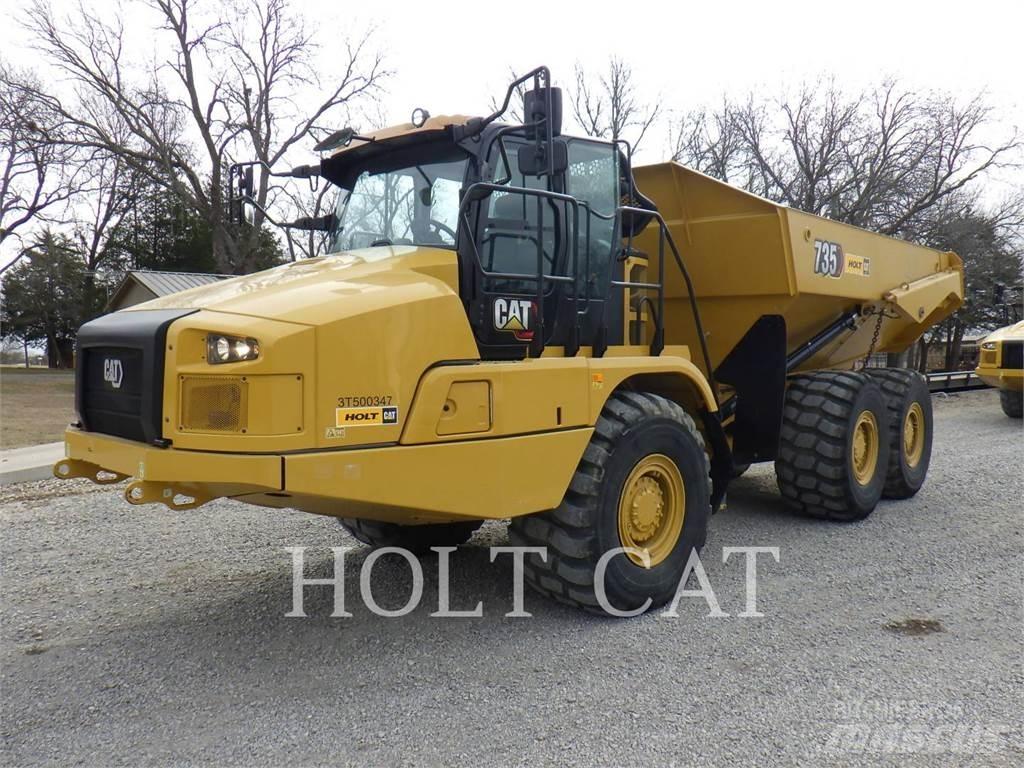 CAT 735 Dumper - Knickgelenk