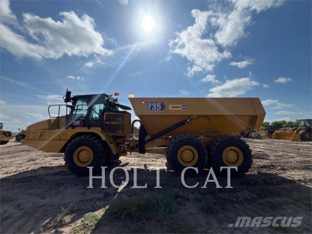 CAT 735 Dumper - Knickgelenk