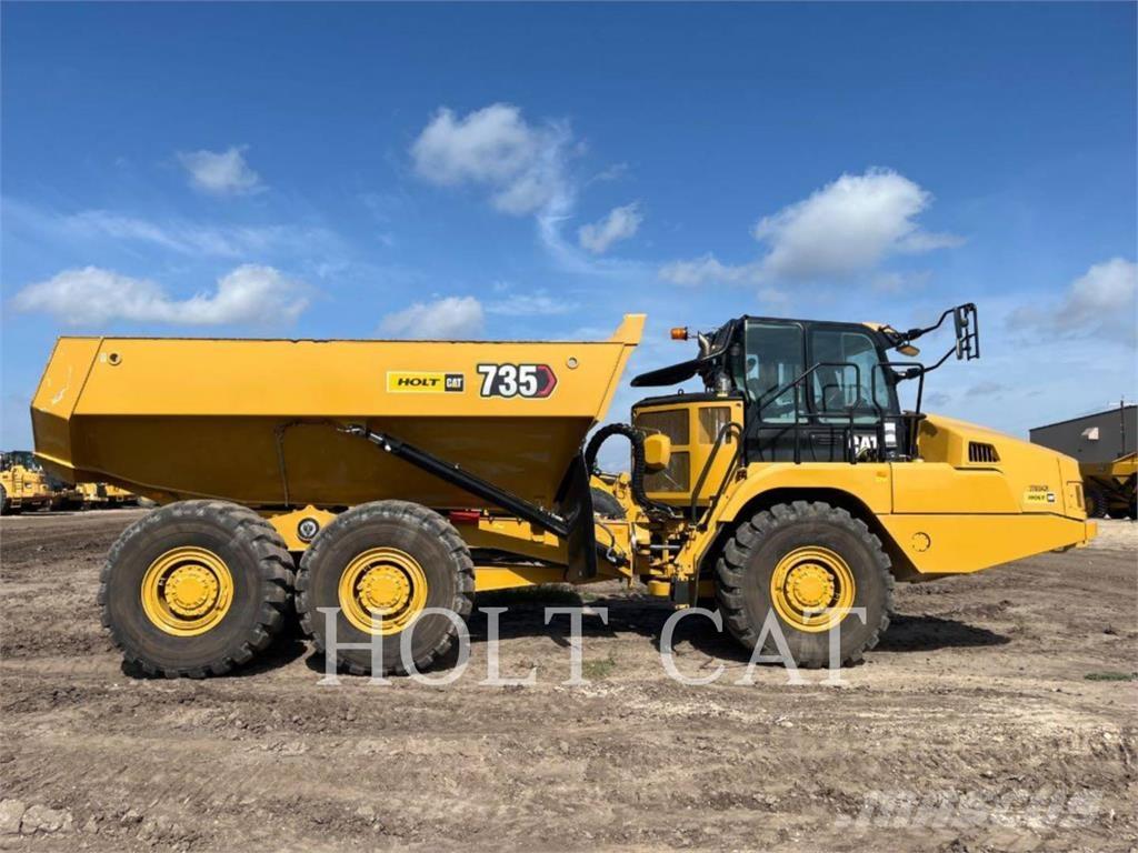 CAT 735 Dumper - Knickgelenk