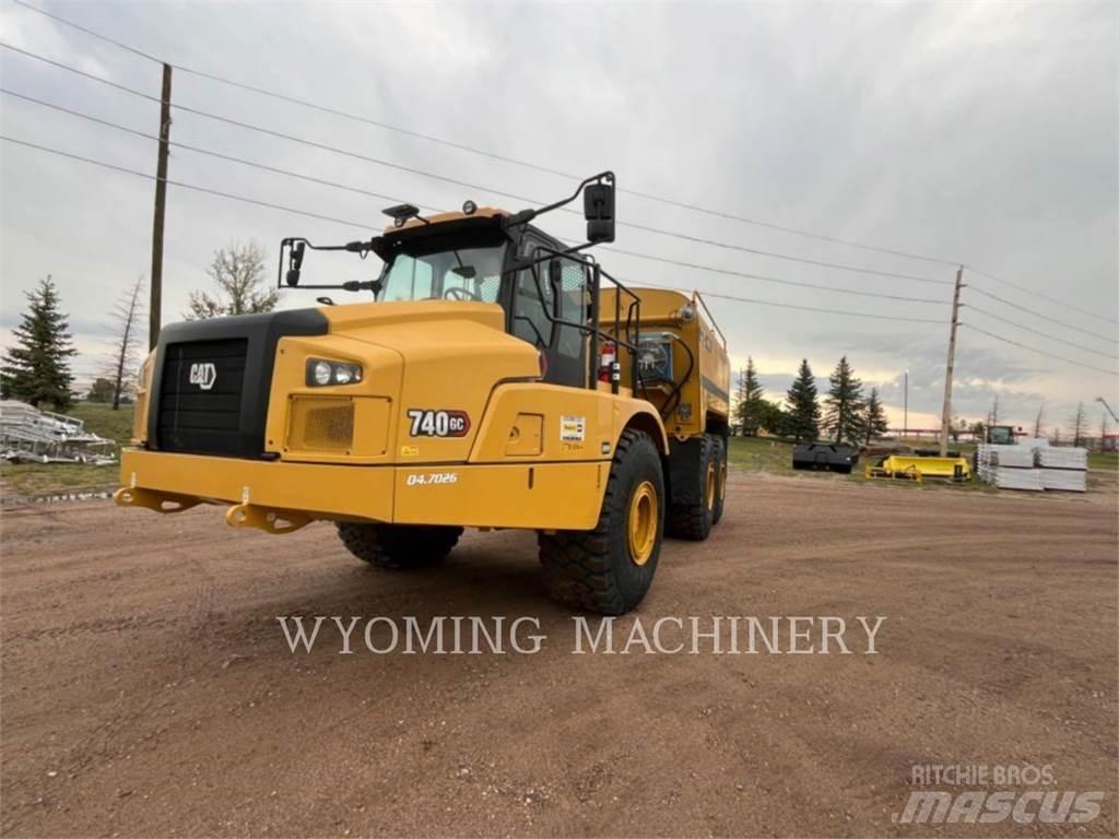 CAT 740 GC Dumper - Knickgelenk