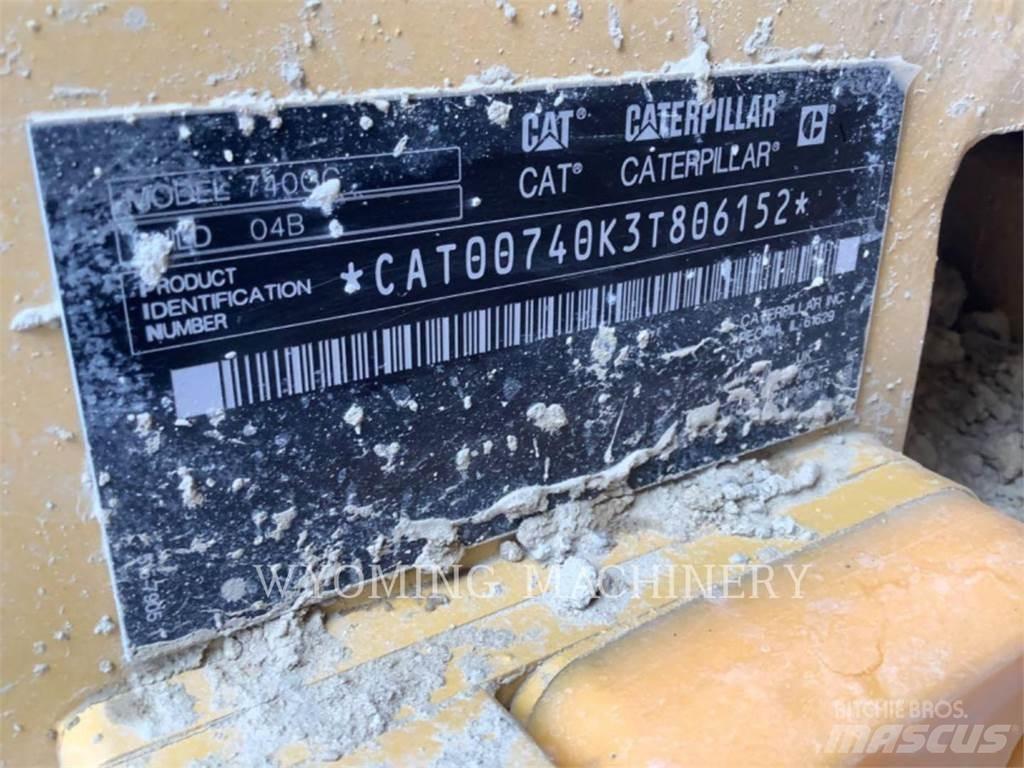 CAT 740 GC Dumper - Knickgelenk