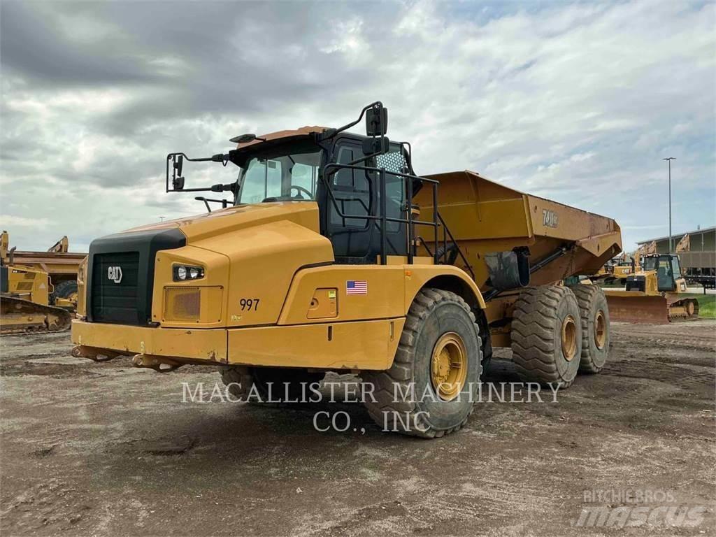 CAT 740 GC Dumper - Knickgelenk