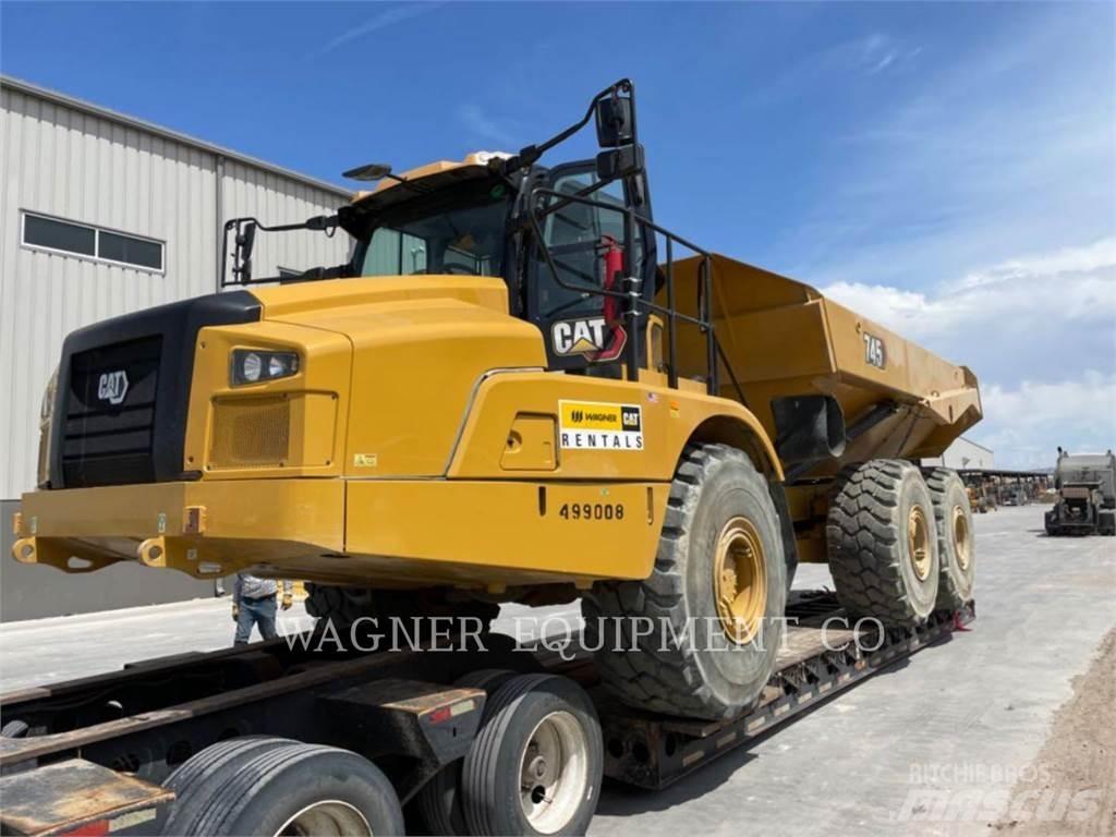CAT 745 Dumper - Knickgelenk