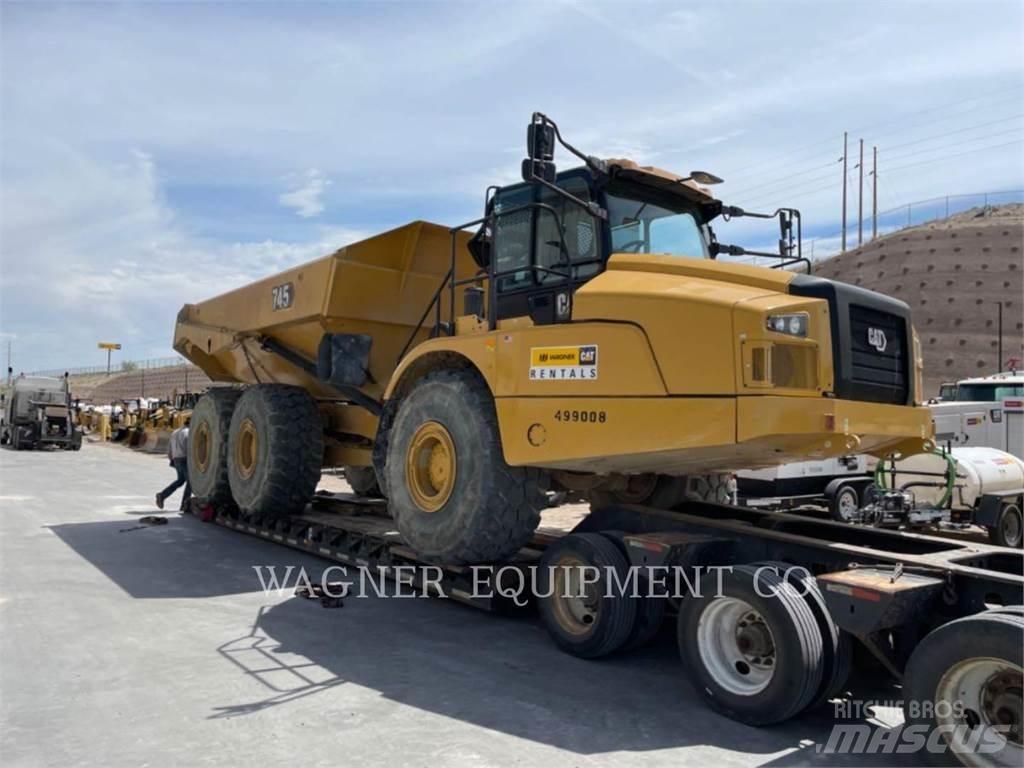 CAT 745 Dumper - Knickgelenk