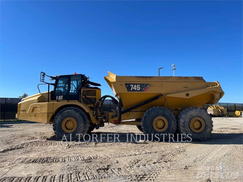 CAT 745 Dumper - Knickgelenk