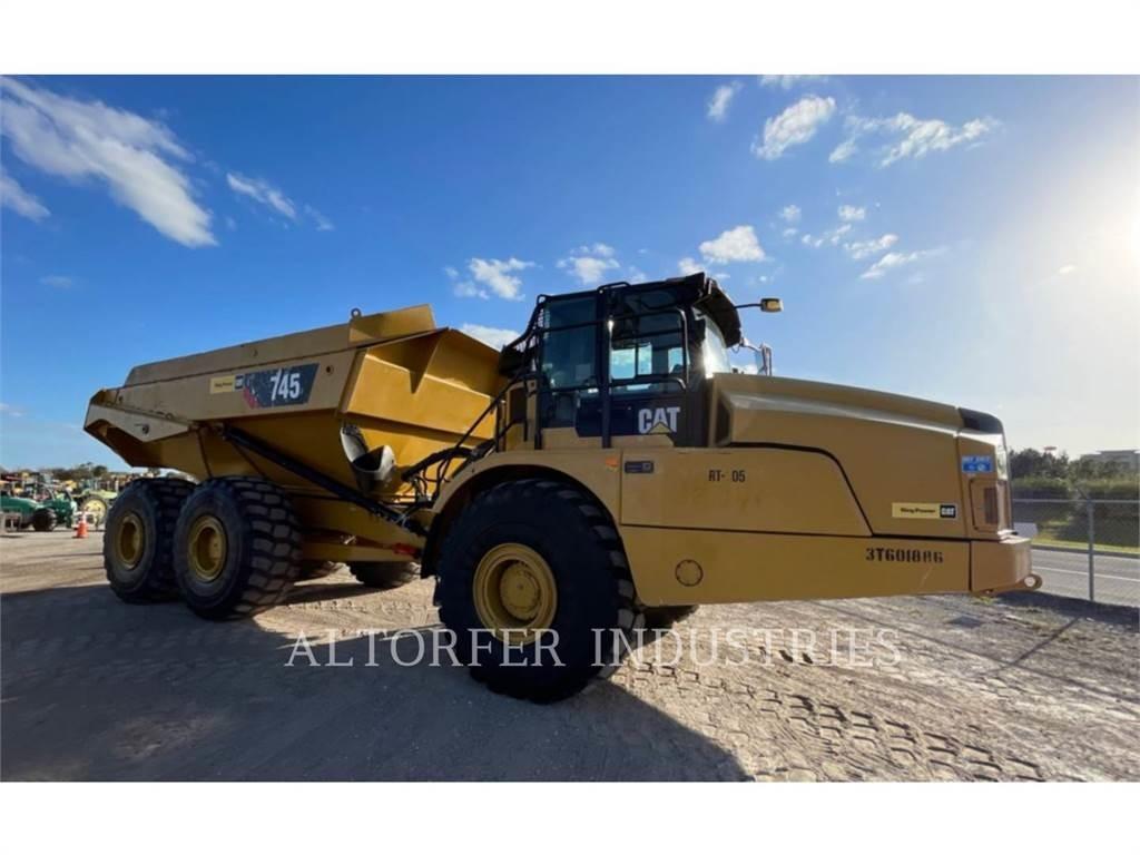 CAT 745 Dumper - Knickgelenk