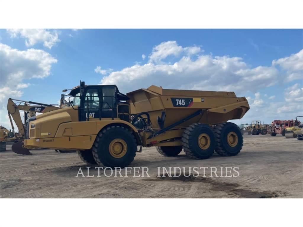 CAT 745 Dumper - Knickgelenk