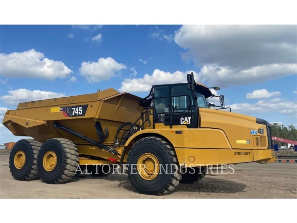 CAT 745 Dumper - Knickgelenk