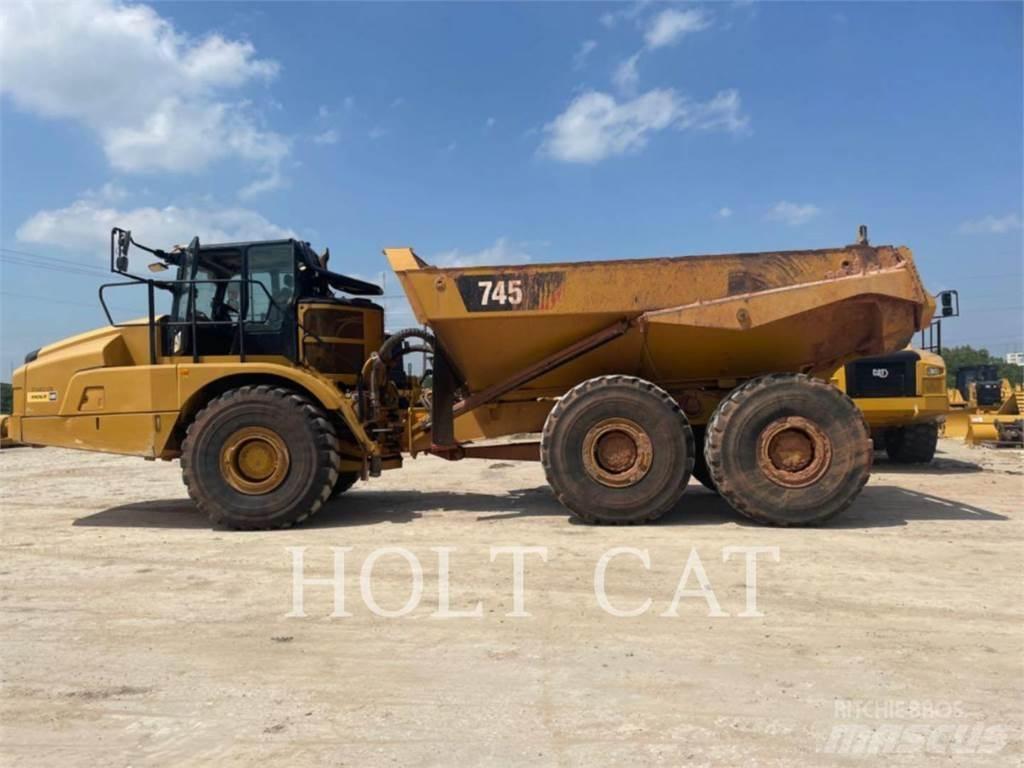 CAT 745 Dumper - Knickgelenk