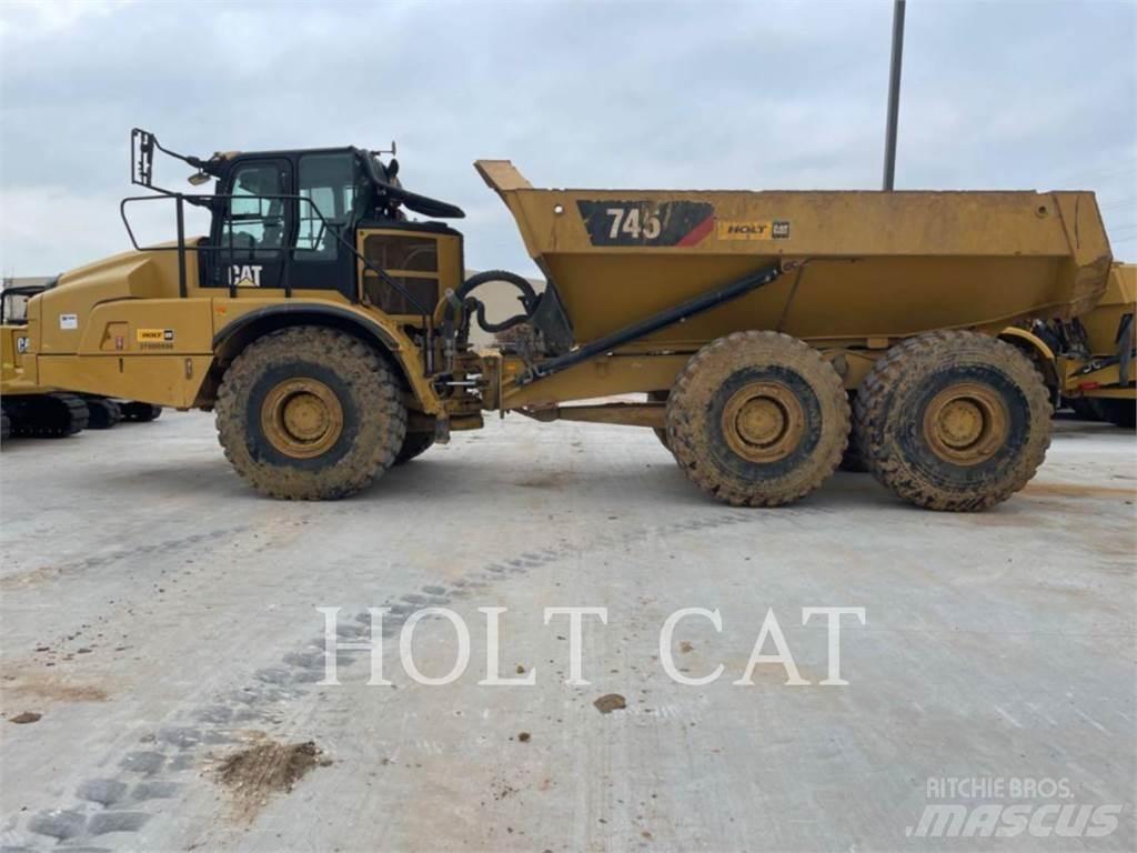 CAT 745 Dumper - Knickgelenk