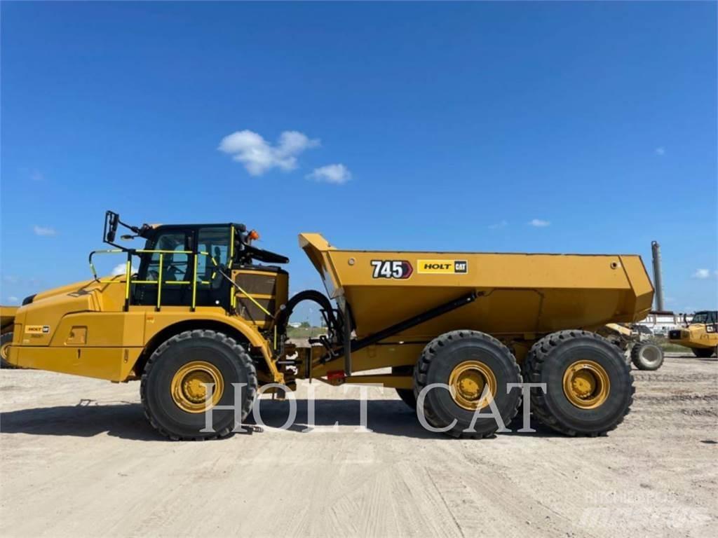 CAT 745 Dumper - Knickgelenk