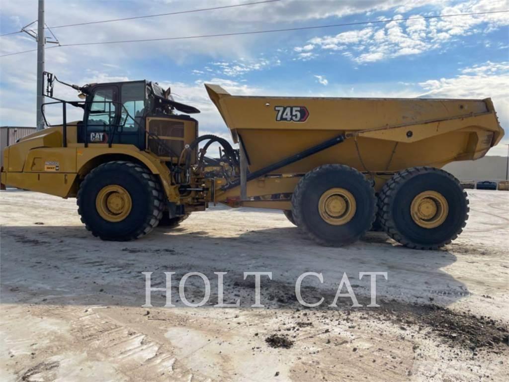 CAT 745 Dumper - Knickgelenk