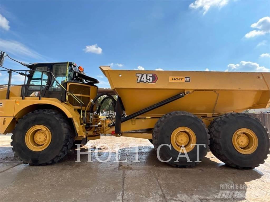 CAT 745 Dumper - Knickgelenk