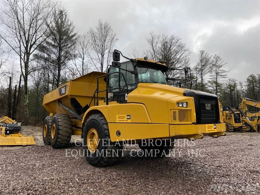 CAT 745 Dumper - Knickgelenk