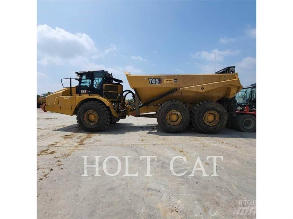 CAT 745 Dumper - Knickgelenk