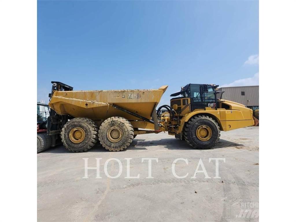 CAT 745 Dumper - Knickgelenk