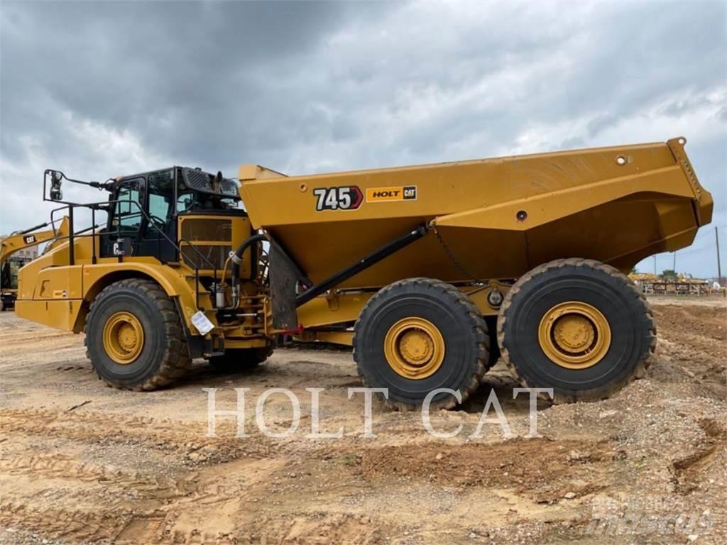 CAT 745 Dumper - Knickgelenk