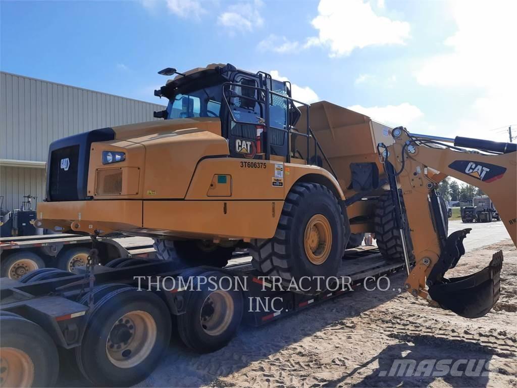 CAT 745 Dumper - Knickgelenk
