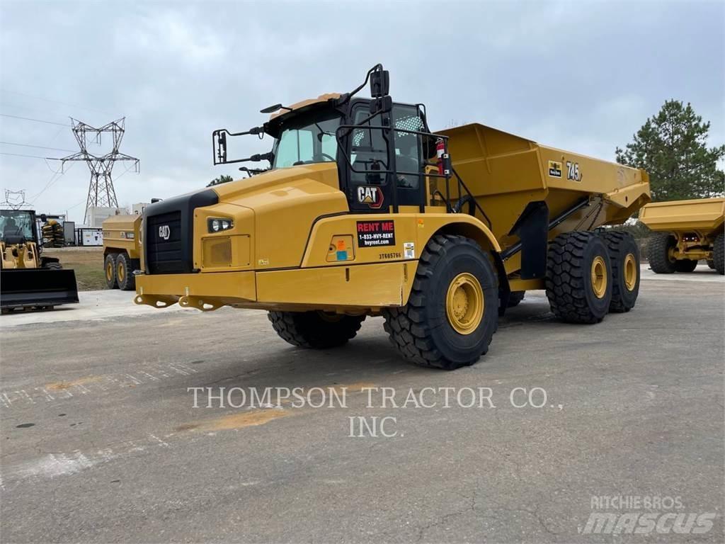 CAT 745 Dumper - Knickgelenk