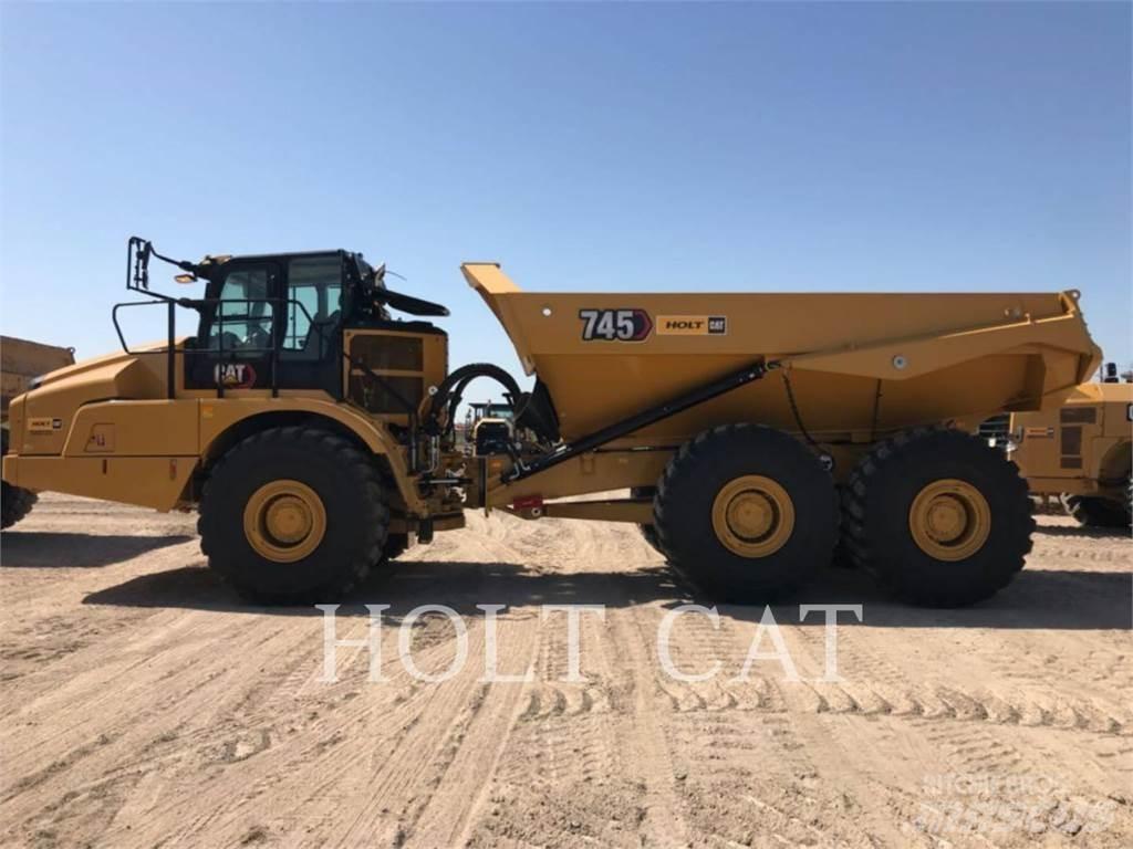 CAT 745 Dumper - Knickgelenk