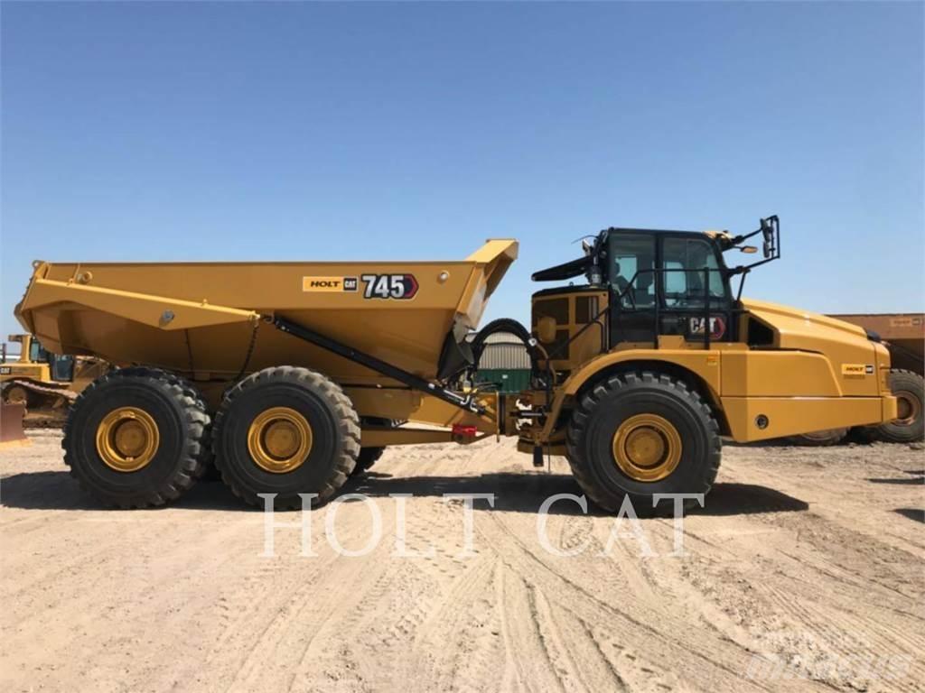 CAT 745 Dumper - Knickgelenk