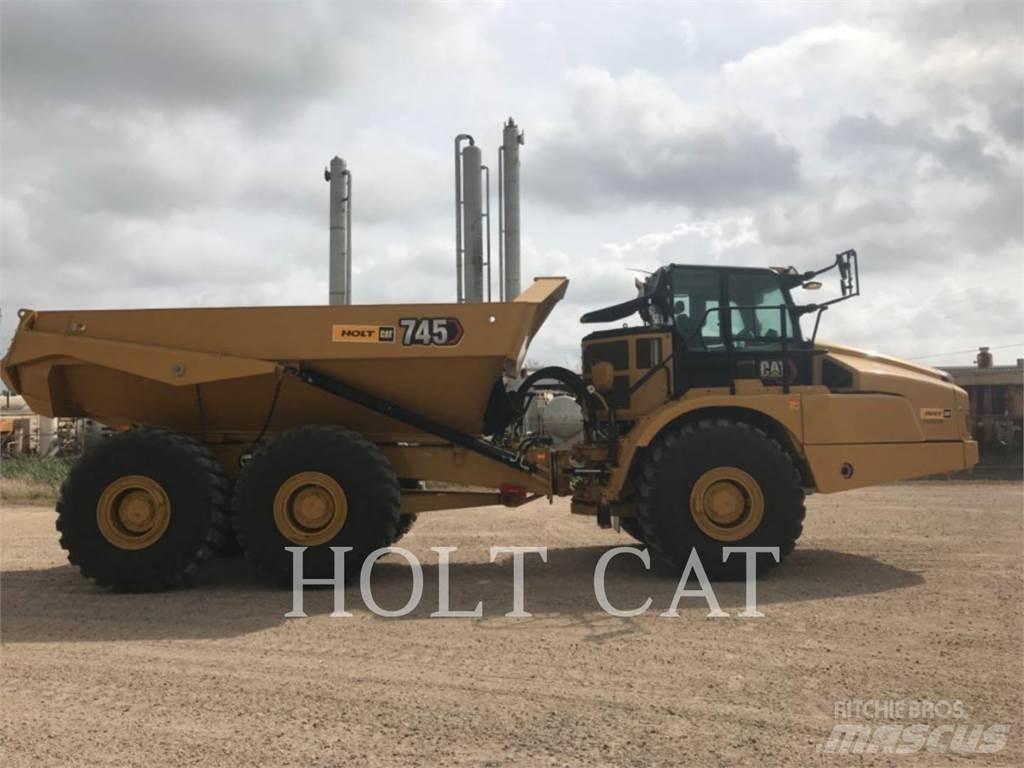 CAT 745 Dumper - Knickgelenk