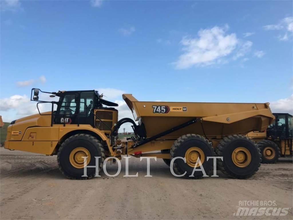 CAT 745 Dumper - Knickgelenk