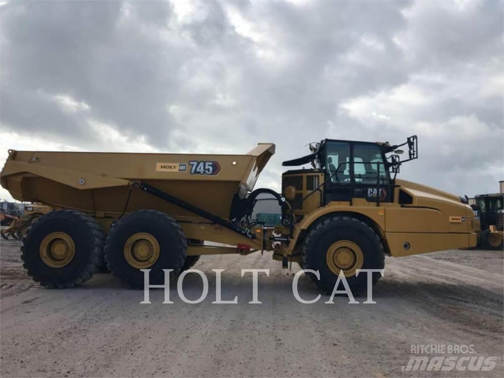 CAT 745 Dumper - Knickgelenk