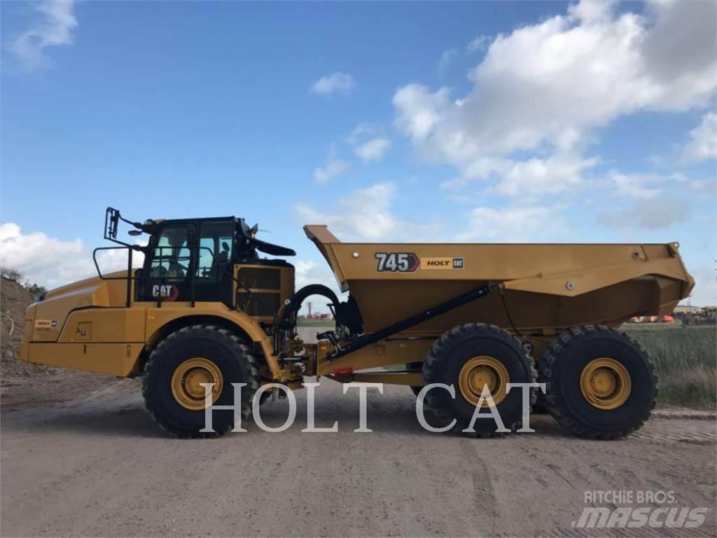 CAT 745 Dumper - Knickgelenk