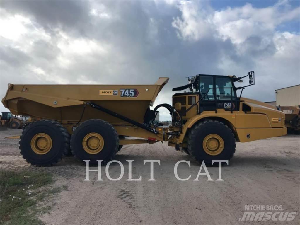 CAT 745 Dumper - Knickgelenk