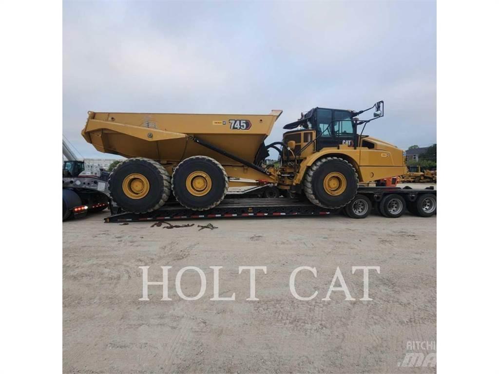 CAT 745 Dumper - Knickgelenk