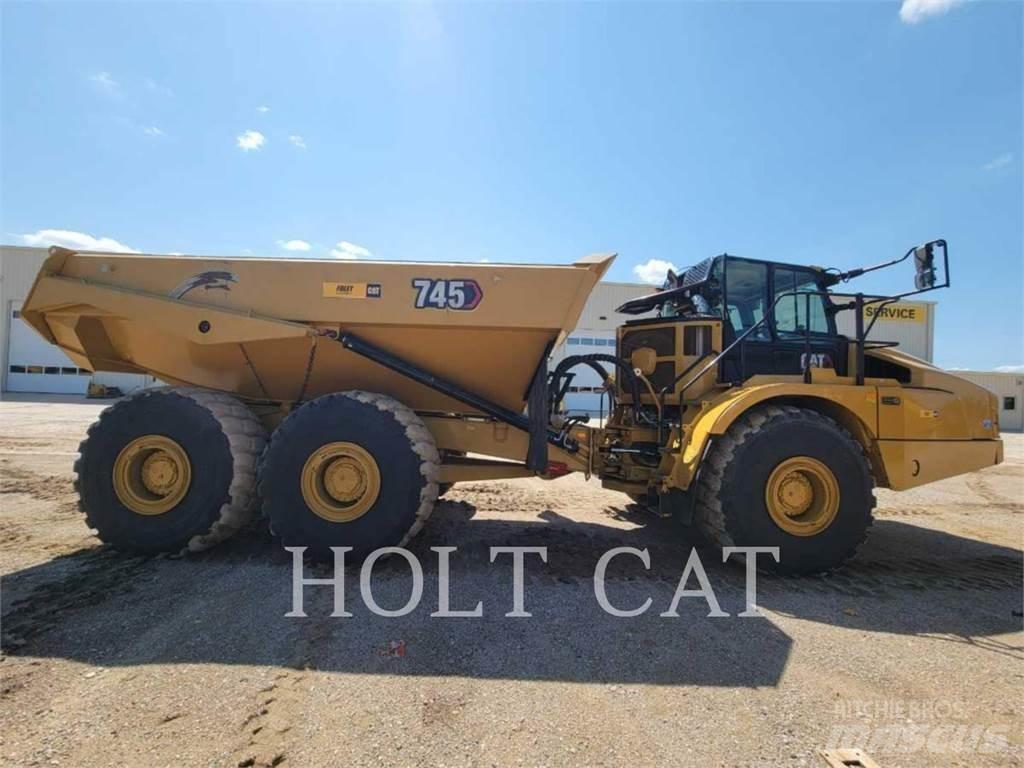 CAT 745 Dumper - Knickgelenk