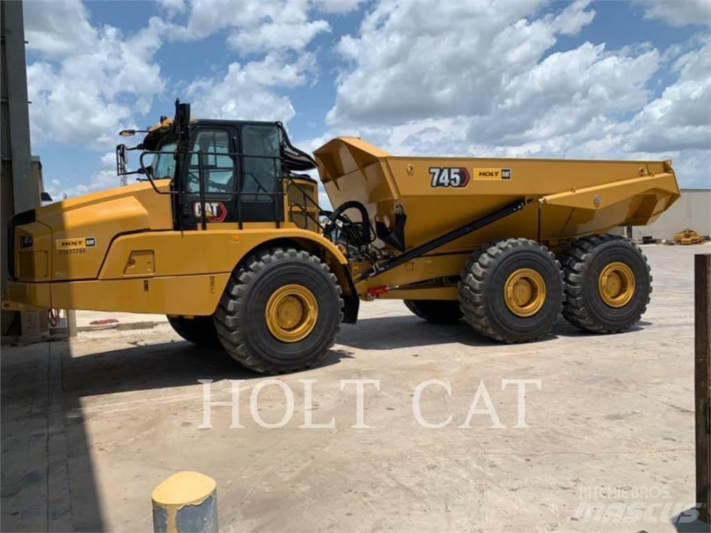 CAT 745 Dumper - Knickgelenk