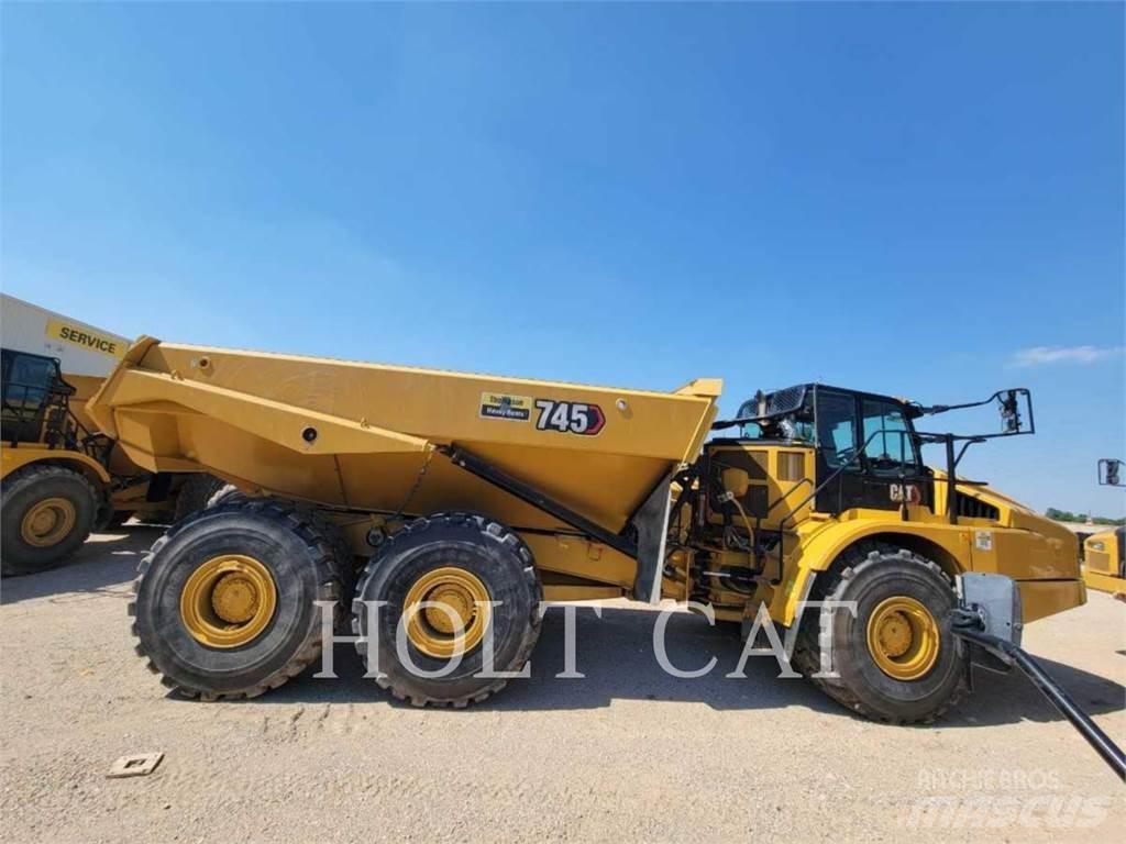 CAT 745 Dumper - Knickgelenk