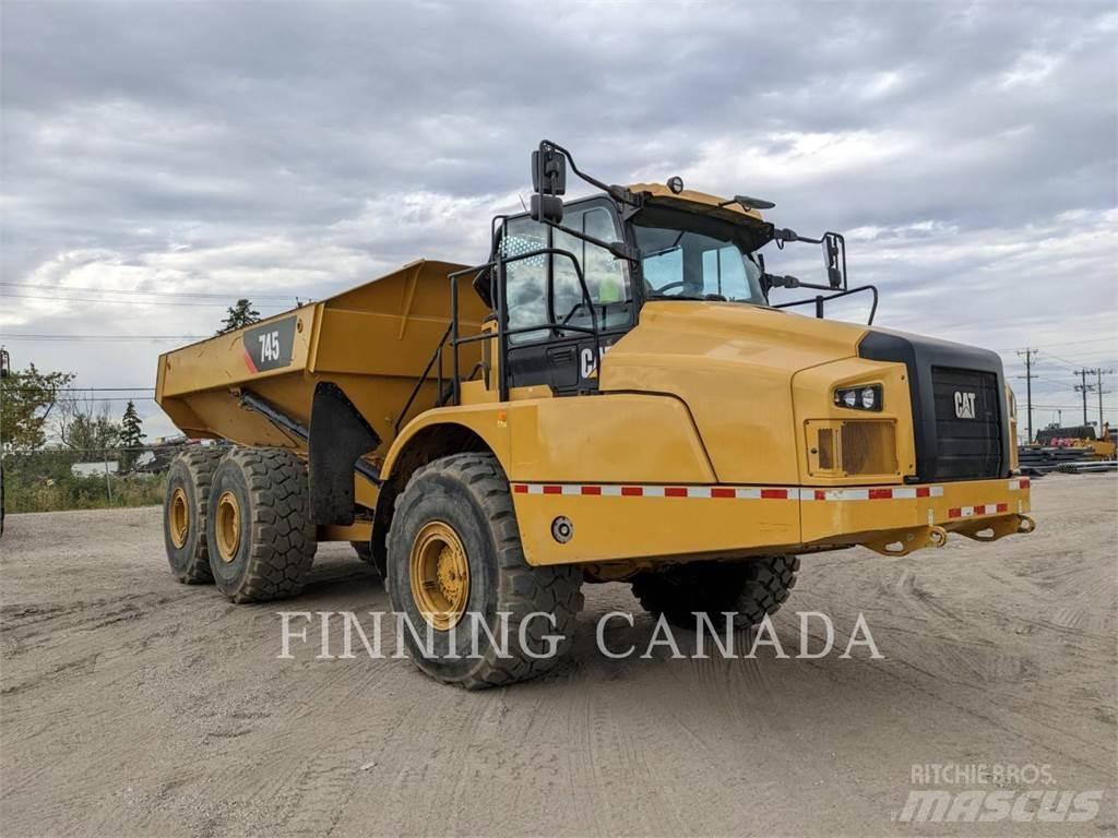 CAT 745 Dumper - Knickgelenk