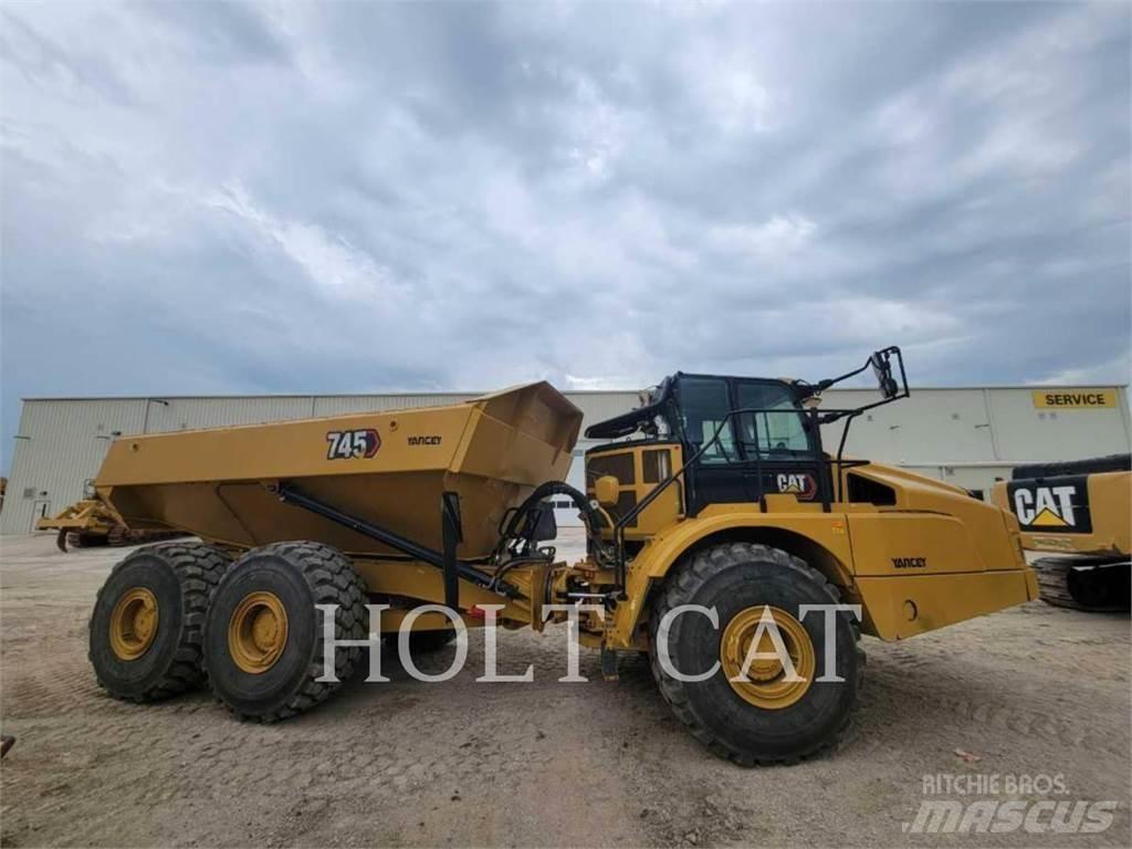 CAT 745 Dumper - Knickgelenk