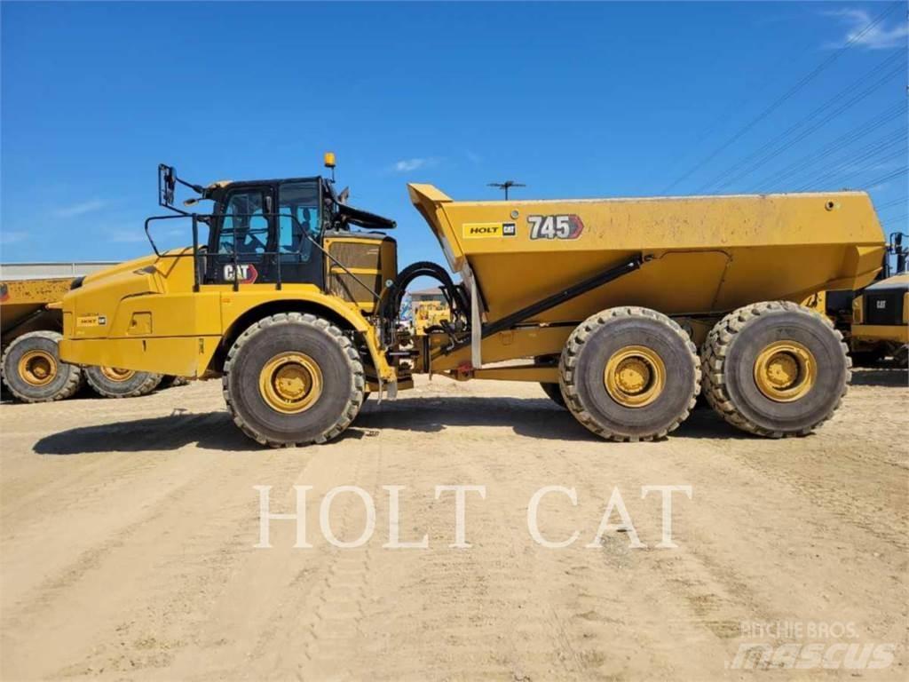CAT 745 Dumper - Knickgelenk