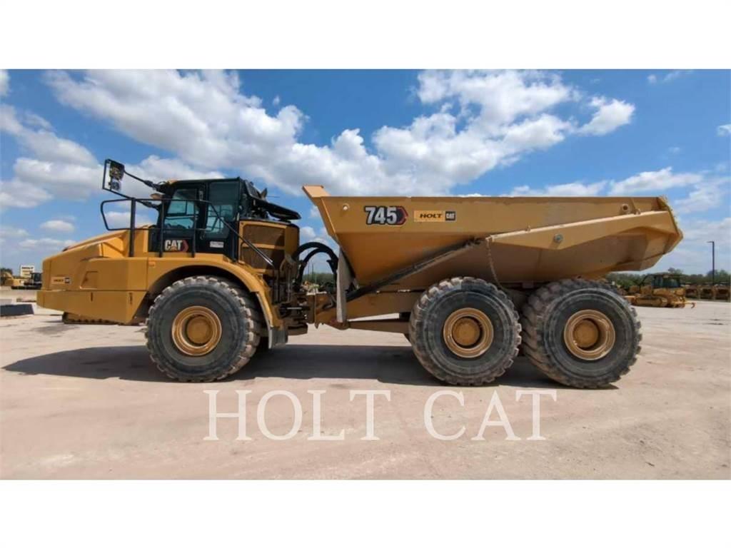 CAT 745 Dumper - Knickgelenk