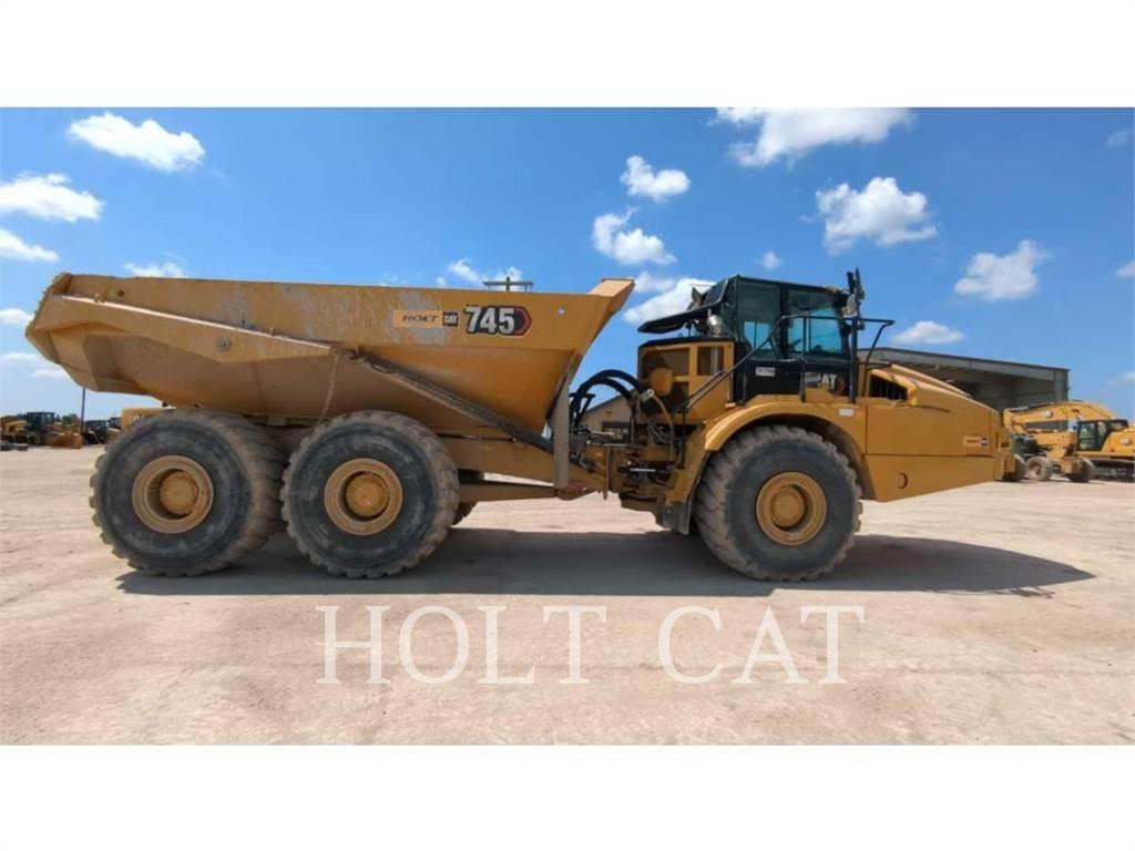 CAT 745 Dumper - Knickgelenk