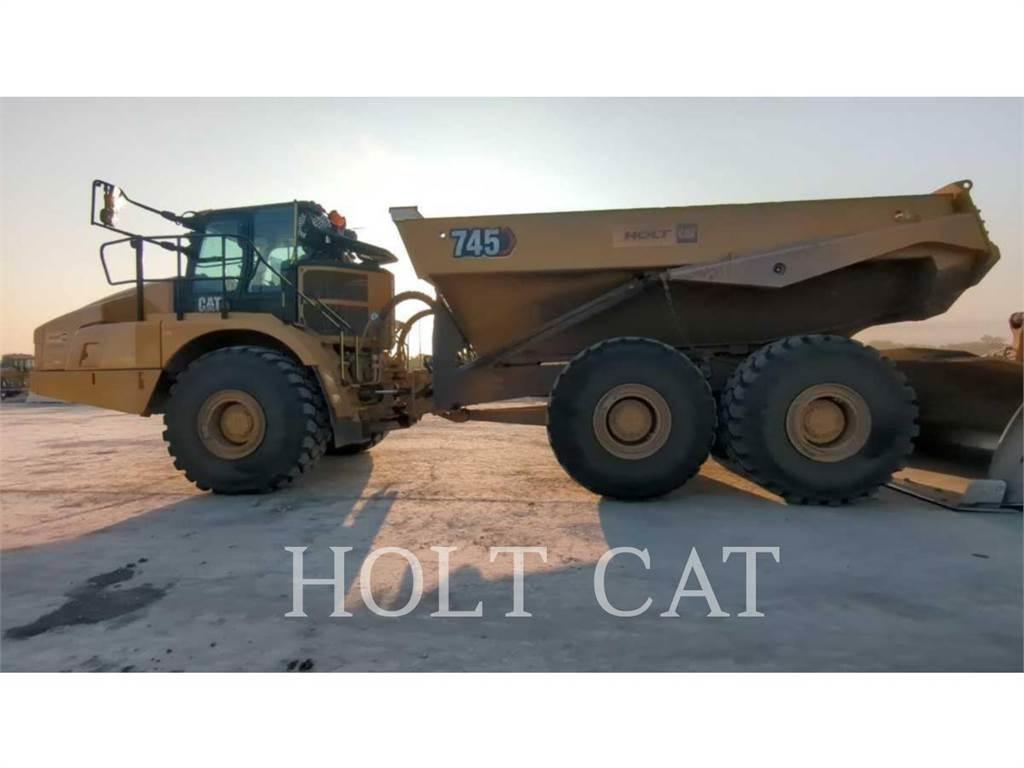 CAT 745 Dumper - Knickgelenk