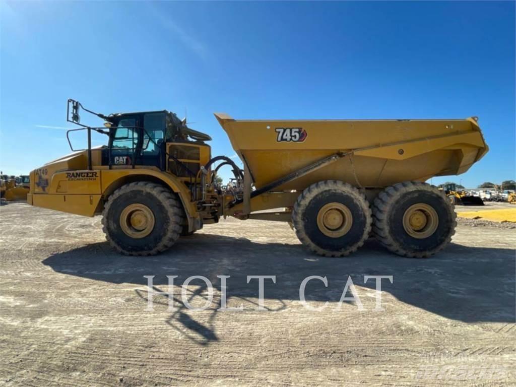 CAT 745 Dumper - Knickgelenk