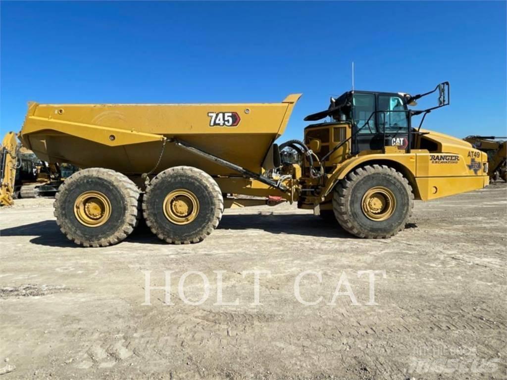 CAT 745 Dumper - Knickgelenk
