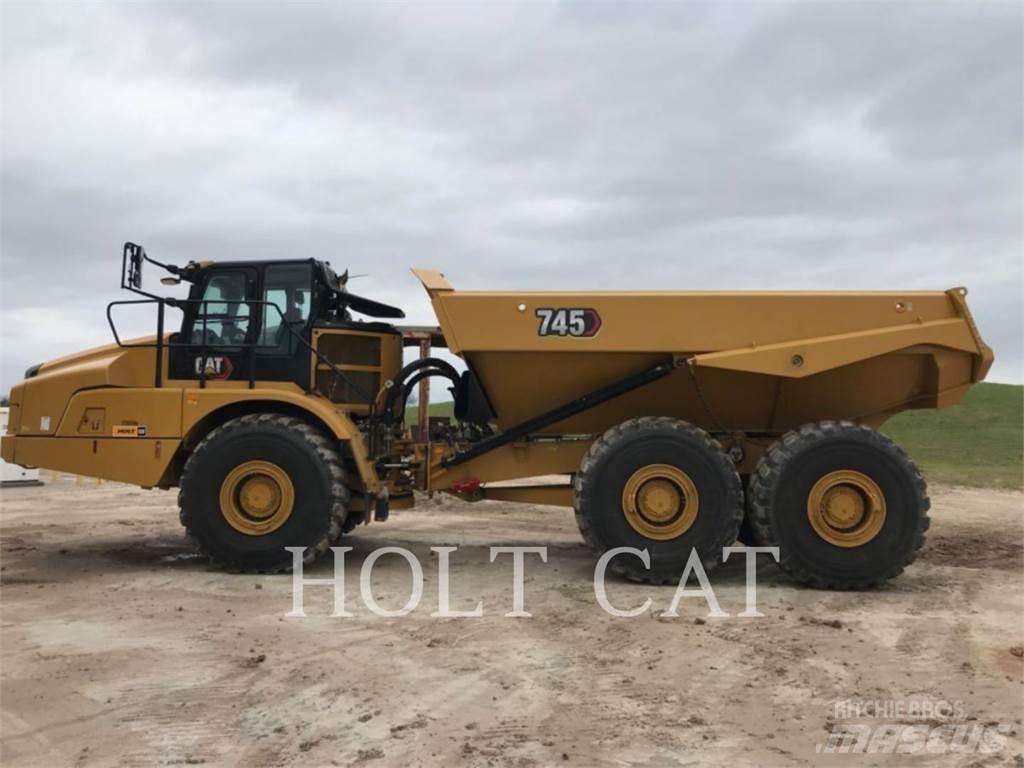 CAT 745 Dumper - Knickgelenk