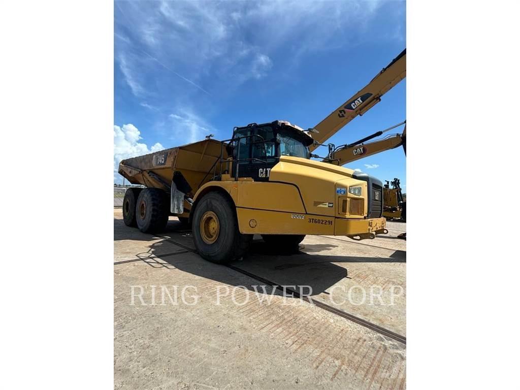 CAT 745 Dumper - Knickgelenk