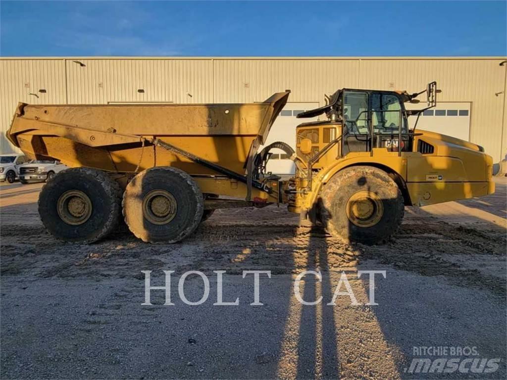 CAT 745 Dumper - Knickgelenk