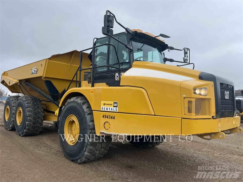 CAT 745 Dumper - Knickgelenk