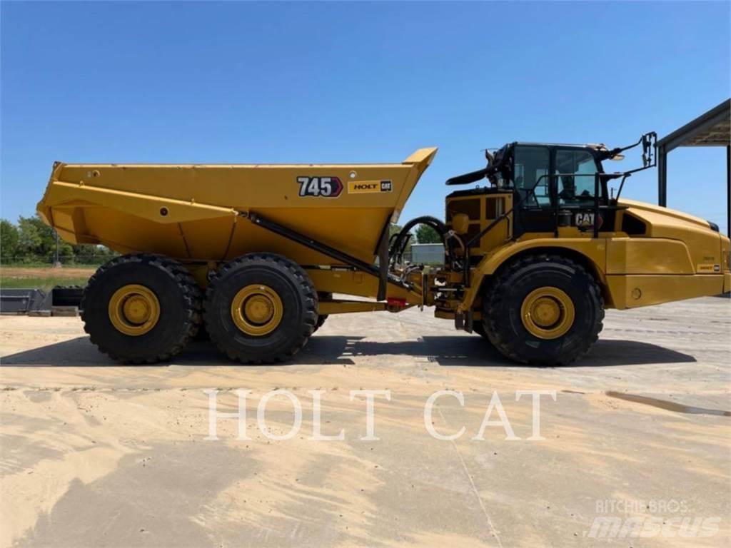 CAT 745 Dumper - Knickgelenk