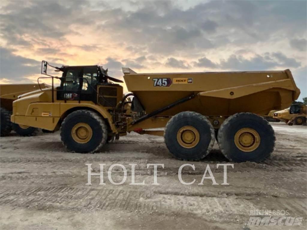 CAT 745 Dumper - Knickgelenk