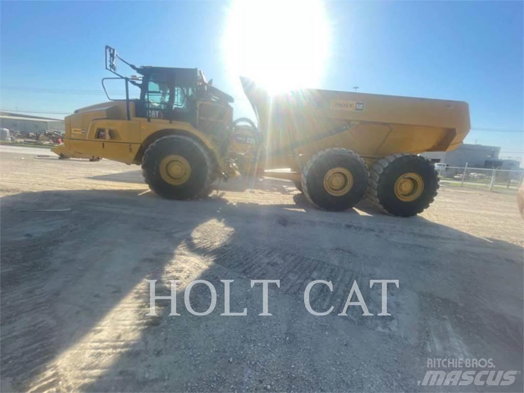 CAT 745 Dumper - Knickgelenk