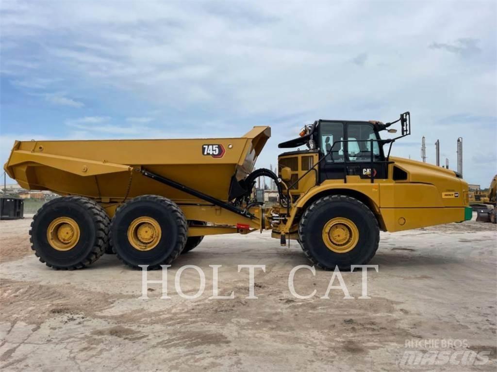 CAT 745 Dumper - Knickgelenk